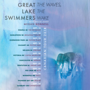 The Waves, The Wake Canadian tour schedule